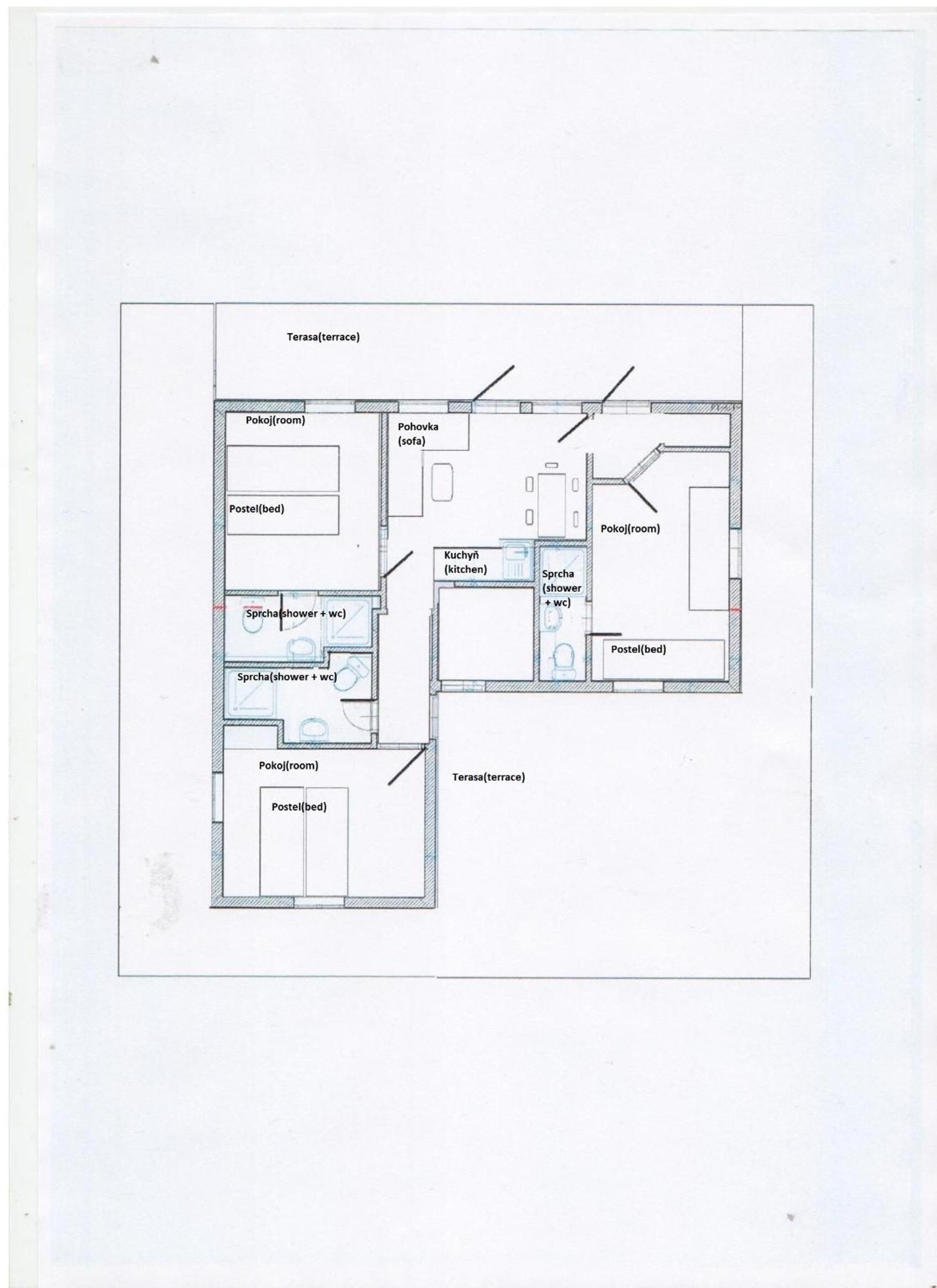 Family Bungalows & Camp Vrchlabí Δωμάτιο φωτογραφία